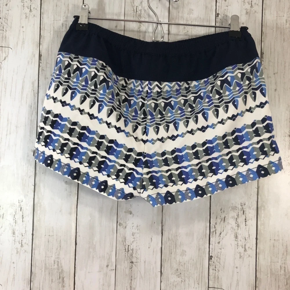 BCBGMAXAZRIA Teagan Larkspur Blue Combo Short XS